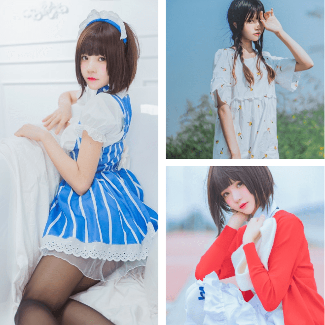 人气Coser@桜桃喵 写真-妙图阁